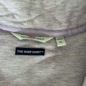 Women’s Cotton Vineyard Vines Shep Shirt Light Purple Size XL
